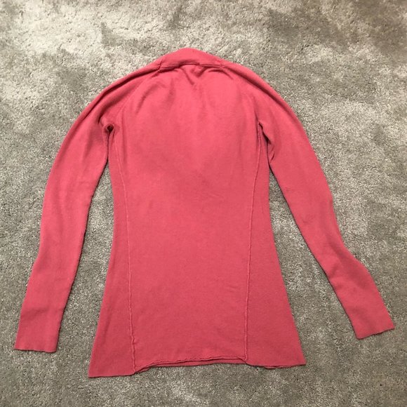 Motherhood Maternity Sweater Long Sleeve Shirt Pink - Picture 2 of 4